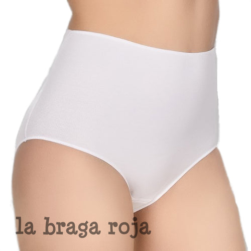 Braga Mujer alta algodón talle alto fabricada en españa por Naiara referencia 272
